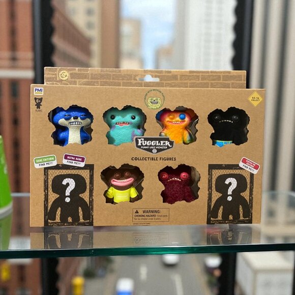 Fuggler Funny Ugly Monster Collectable 8 Pack Mini Figurines NIB - Picture 1 of 2